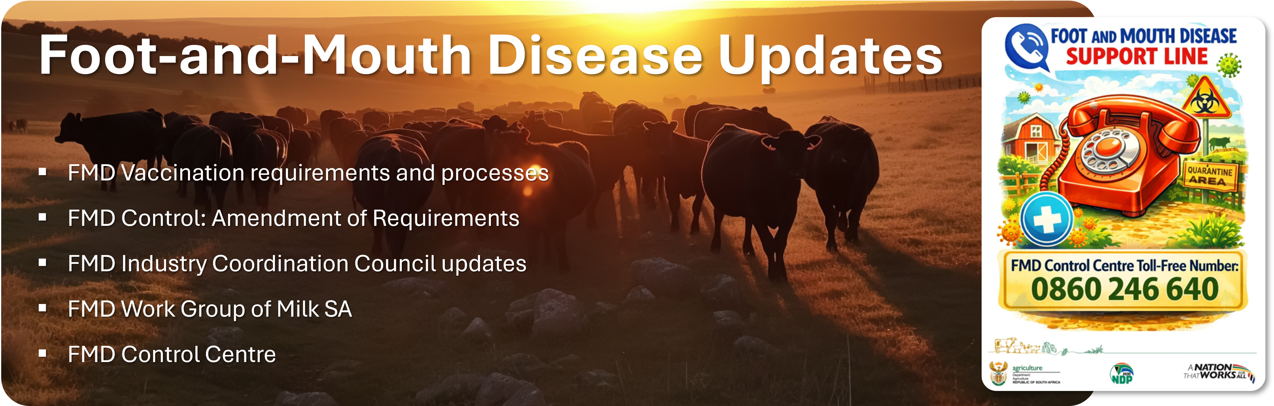 Foot-and-Mouth Disease Updates